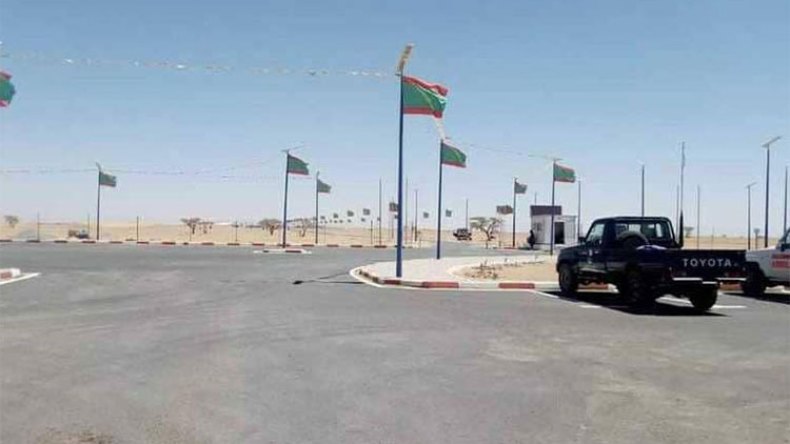 ربط المركز الحدودي “ك 75” بالألياف البصرية