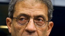 عمرو‭ ‬موسى‭ ‬يرفض‭ ‬استقبال‭ ‬ممثلي‭ ‬القذافي‭ ‬بالقاهرة