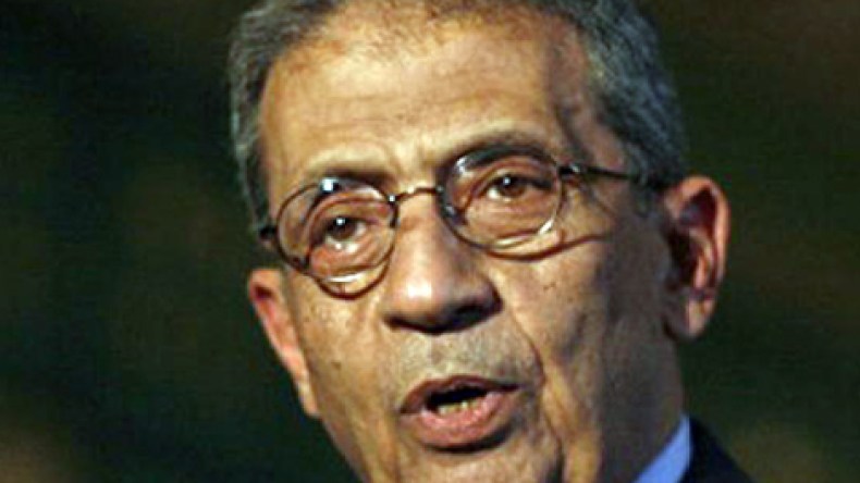 أنباء عن ترشيح عمرو موسى مبعوثا لسوريا خلفا للإبراهيمي