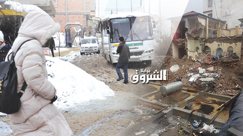 قتلى.. انهيار بنايات ومشرّدون في عاصفة ثلجية