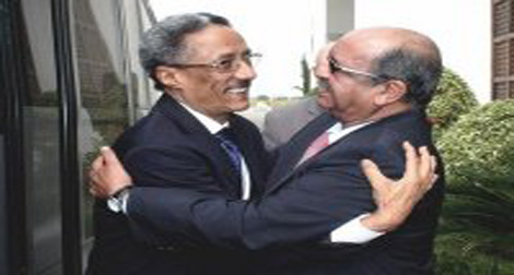 Le ministre mauritanien des Affaires étrangères à Alger