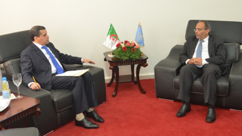 مصيطفى يستقبل الأمين العام المساعد للأمم المتحدة