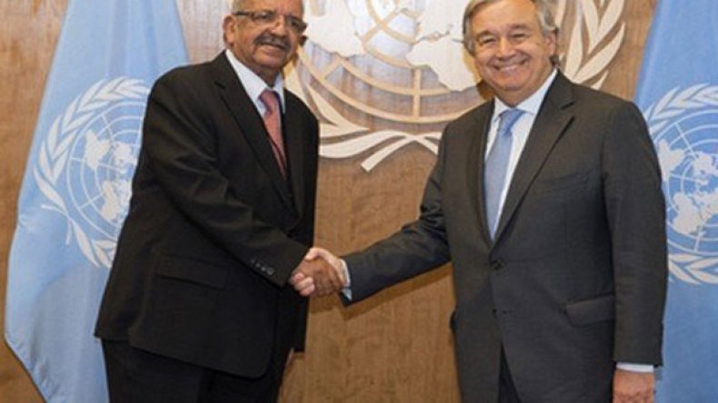 مساهل يلتقي غوتيريس بنيويورك