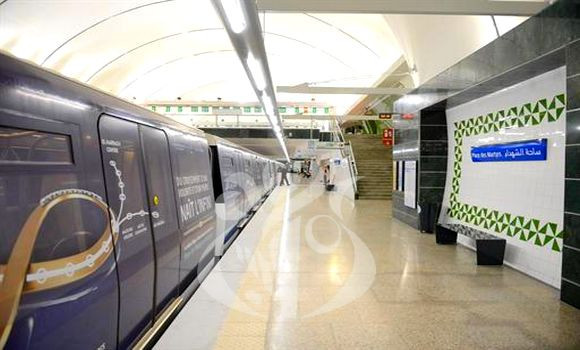 Extension du métro Place des Martyrs-Bab El Oued: lancement des travaux au cours du dernier trimestre 2020