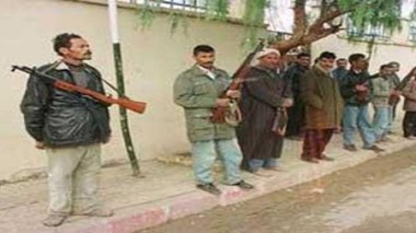 Municipality Guards protest in Algiers