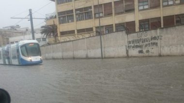Tramway d'Alger: le trafic interrompu vendredi matin à cause des intempéries