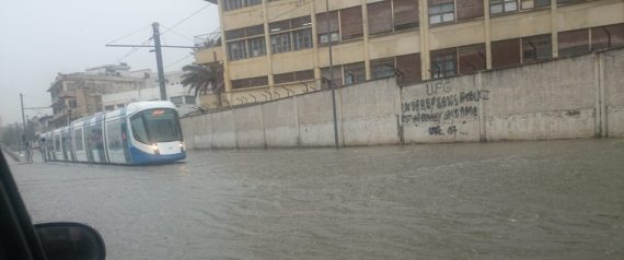 Tramway d'Alger: le trafic interrompu vendredi matin à cause des intempéries