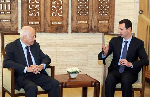 Syrie: Assad reçoit le nouveau chef de la Ligue arabe