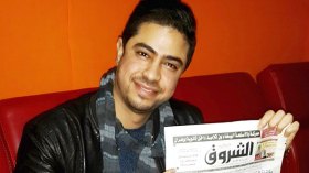 ناصر عطاوي لـ”الشروق”: “كاظـم الساهـر شجعني على أداء “نجمة قطبية” وتلقائية شيرين خانتها