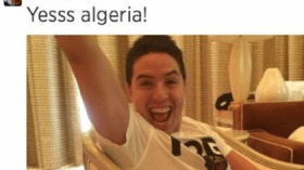 بعدما نشرت صورته محتفلا بانجاز الخضر.. صديقة ناصري تتشفى في إقصاء الديوك