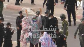 بالفيديو.. ناشطات صحراويات ينظمن مظاهرات بالعيون المحتلة