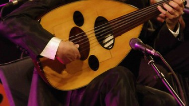 The international artist Nacir Chamma on his fourth visit to Constantine to check on the home of lute