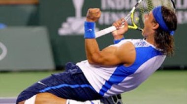 Nadal and Djokovic toil to reach last four