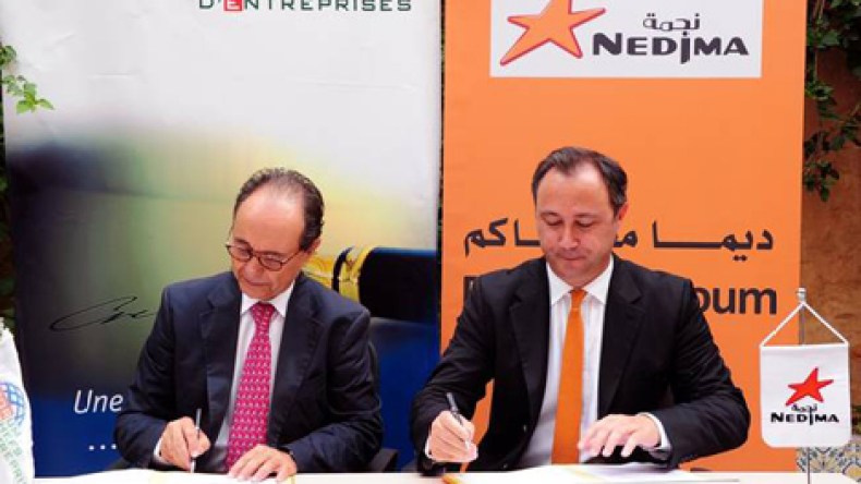 إبرام عقد شراكة بين نجمة ومنتدى رؤساء المؤسسات