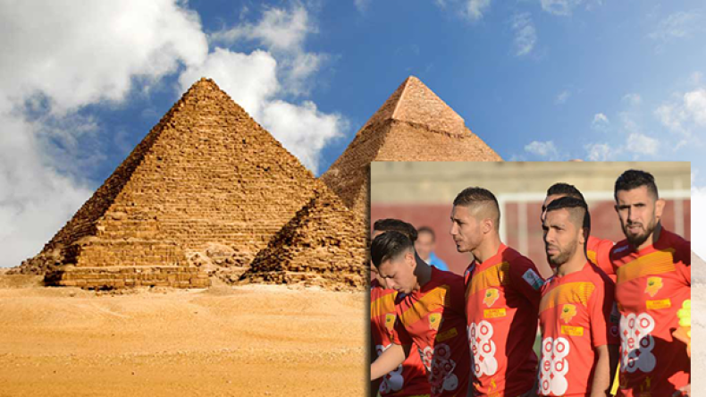 لاعبو النصرية  يغادرون مصر بجولة سياحية في الأهرامات