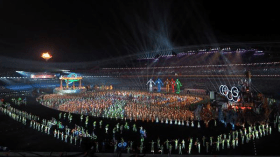 الصينيون يبدعون في حفل افتتاح مذهل لأولمبياد الشباب