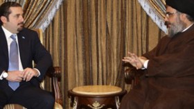 لقاء بين نصر الله والحريري