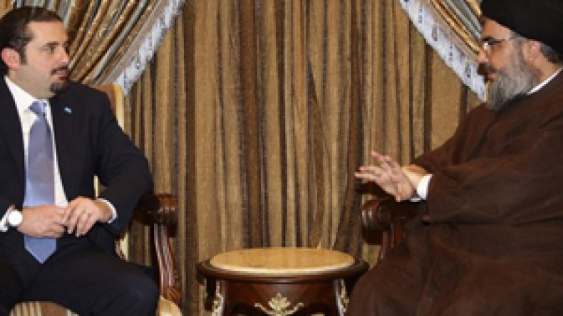 لقاء بين نصر الله والحريري