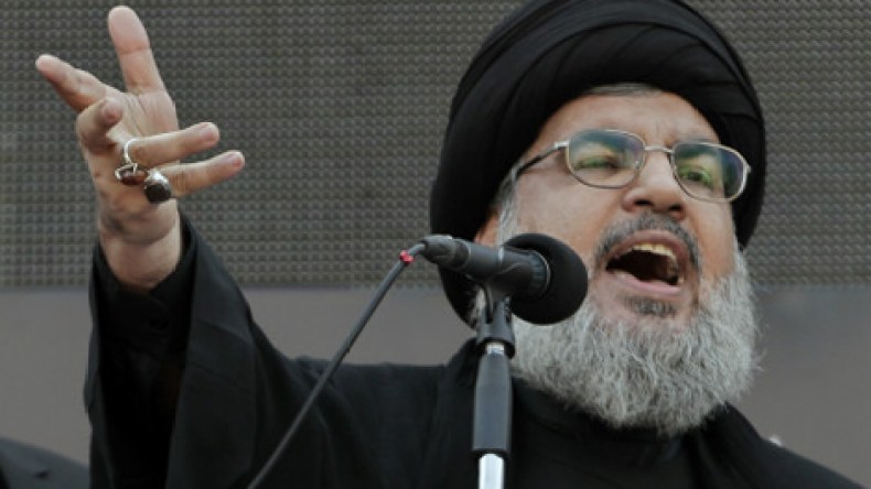 نصر الله يتهم السعودية بالوقوف وراء تفجير السفارة الإيرانية ببيروت