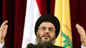 الصحافة المصرية الرسمية تطالب بمحاكمة نصر الله