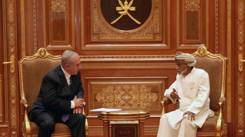 نتنياهو يزور سلطنة عمان بدعوة من السلطان قابوس