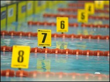 Five Algerian swimmers at the international meeting of Geneva