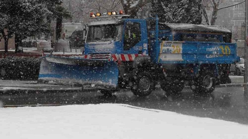 استنفار في إسبانيا إثر عاصفة ثلجية