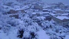 أمطار‮ ‬وبرد‮ ‬وثلوج‮ ‬على‮ ‬مرتفعات‮ ‬800‮ ‬متر