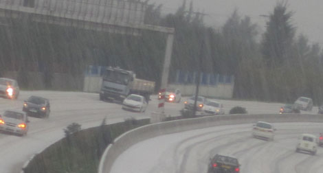 Intempéries : Routes coupées et régions isolées