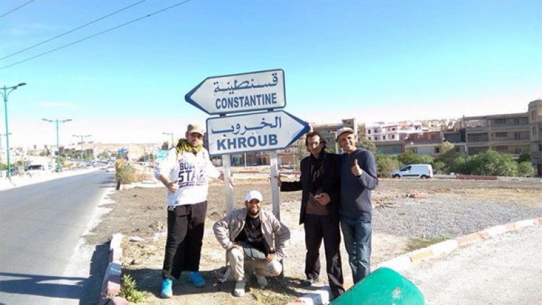 رشيد نكاز في مسيرة “على الأقدام” من خنشلة إلى العاصمة