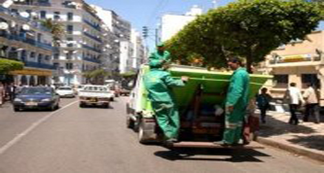 Opération d’envergure pour le nettoiement de la ville d’Alger