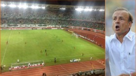 مدرب نيجيريا مُتخوّف من أرضية ميدان مباراة الجزائر