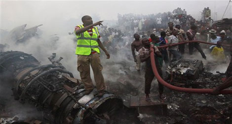 Nigeria/crash: 60 corps dégagés des décombres de l'avion