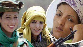 نسرين.. جندية القذافي ذات الـ 19 سنة تعترف بقتل 11 سجينا من الثوار