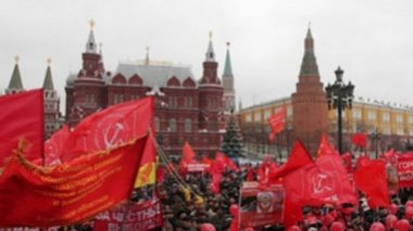 Russie: des communistes manifestent contre les élections