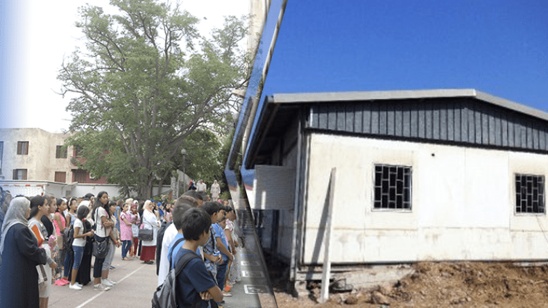 الشاليهات تفسد عرس الدخول المدرسي وأطباء يحذرون من الأميونت