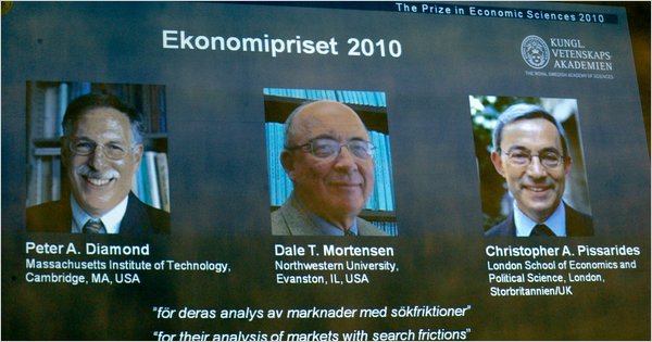 3 Share Nobel Economics Prize for Labor Analysis