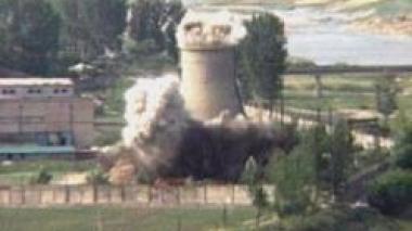 Nucléaire: la Corée du Nord a démoli une tour de son réacteur de Yongbyon