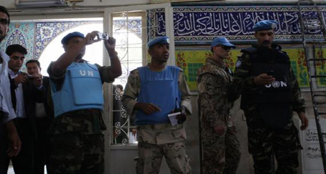 Les observateurs de l'ONU suspendent leur mission en Syrie