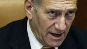 اولمرت يهدد بإقالة وزراء العمل اذا وافقوا على حل البرلمان