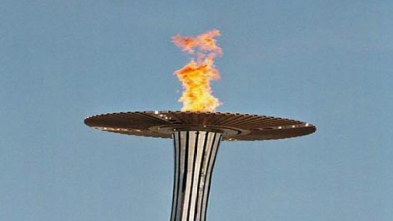 إيقاد شعلة أولمبياد لندن في اليونان