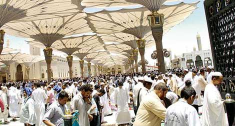 Omra 2012: la température très élevée en Arabie saoudite inquiète