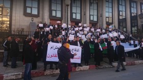 محامو العاصمة يقررون مقاطعة المحاكم تضامنا مع نقيبهم