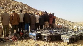 توقيف 12 منقبا عن الذهب بتمنراست