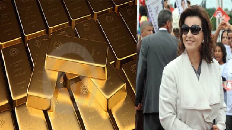 ليلى الطرابلسي هربت خمسة عشر قنطارا من الذهب