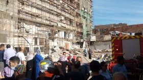 مصرع سيدة وزوجها في انهيار مبنى بوهران