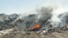 حريق بمفرغة في تيزي وزو يسبب اختناقات وسط المواطنين