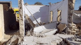 انهيار جدار يقتل طفلة ويصيب طفلا آخر بجروح في الوادي