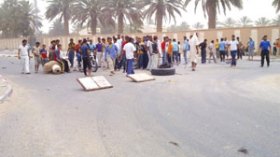 مواجهات‭ ‬عنيفة‭ ‬بين‭ ‬الشرطة‭ ‬ومحتجين‭ ‬بورڤلة