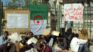 Ouargla: nouvelle protestation des jeunes chômeurs
